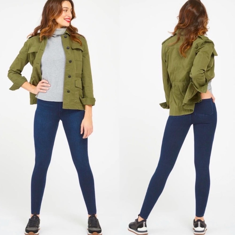 SPANX Jean-ish Twilight Rinse Ankle Leggings Jeans